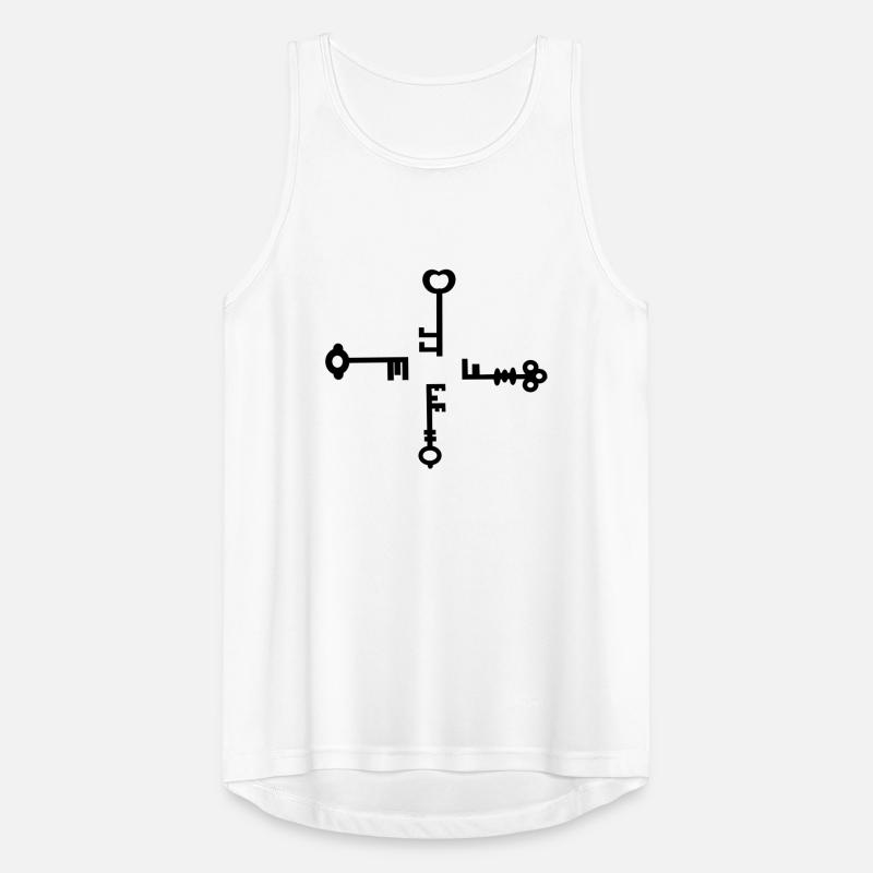 Four keys Men's Breathable Tank Top