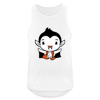 Duck Vampire Halloween Costume Bloodsucker Monster - Men's Breathable Tank Top - white - Front - Nick (188cm)