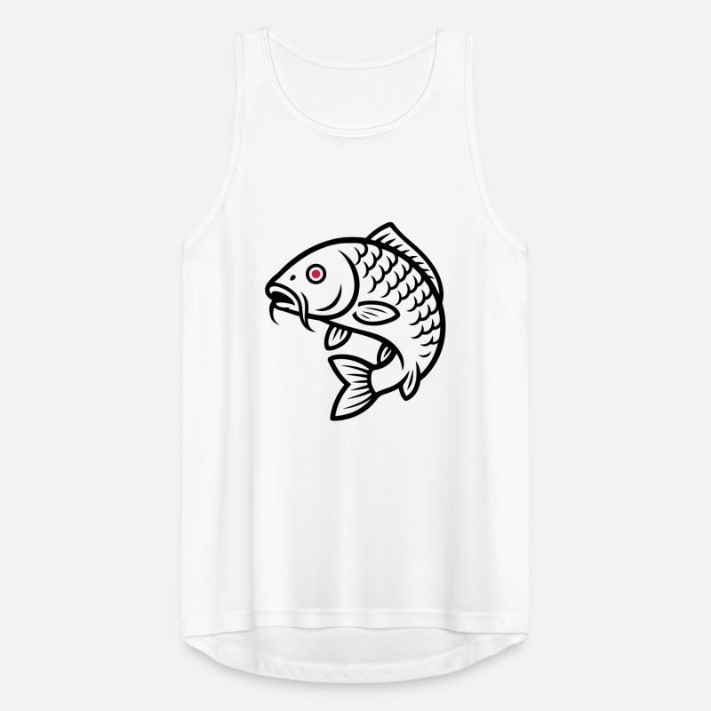 Poisson carpe Débardeur respirant Homme