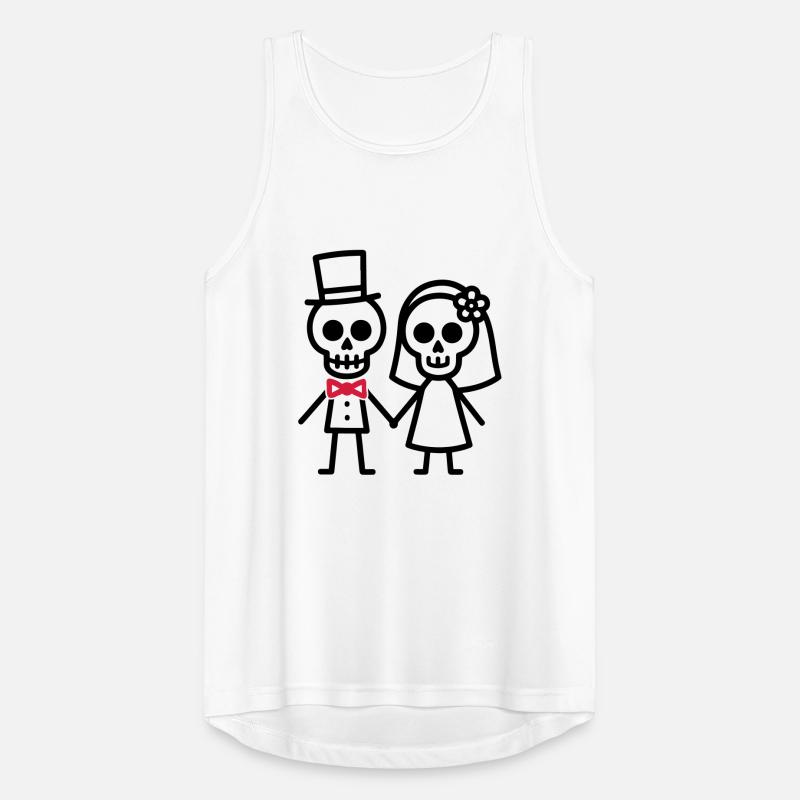 Hochzeit Ehepaar Männer Tank Top atmungsaktiv