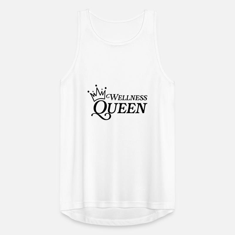 Wellness Queen Männer Tank Top atmungsaktiv