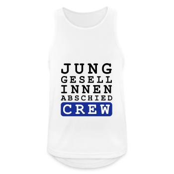 Hen Party Crew Hen - Men's Breathable Tank Top - white - Front - Nick (188cm)