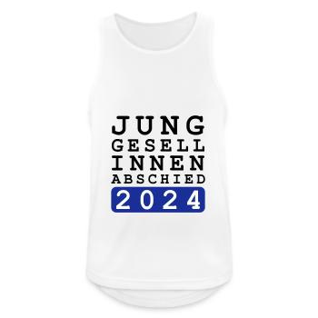 Bachelorette Party 2024 Bachelorette Party - Men's Breathable Tank Top - white - Front - Nick (188cm)