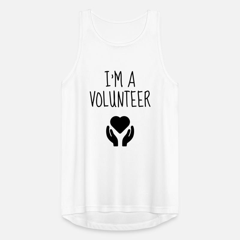 Bénévole / Humanitaire / Solidaire / Aide Débardeur respirant Homme