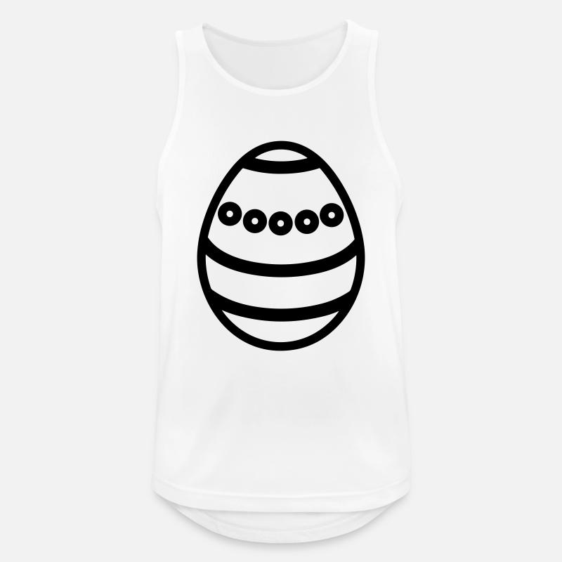 Easter Egg - Men's Breathable Tank Top - white