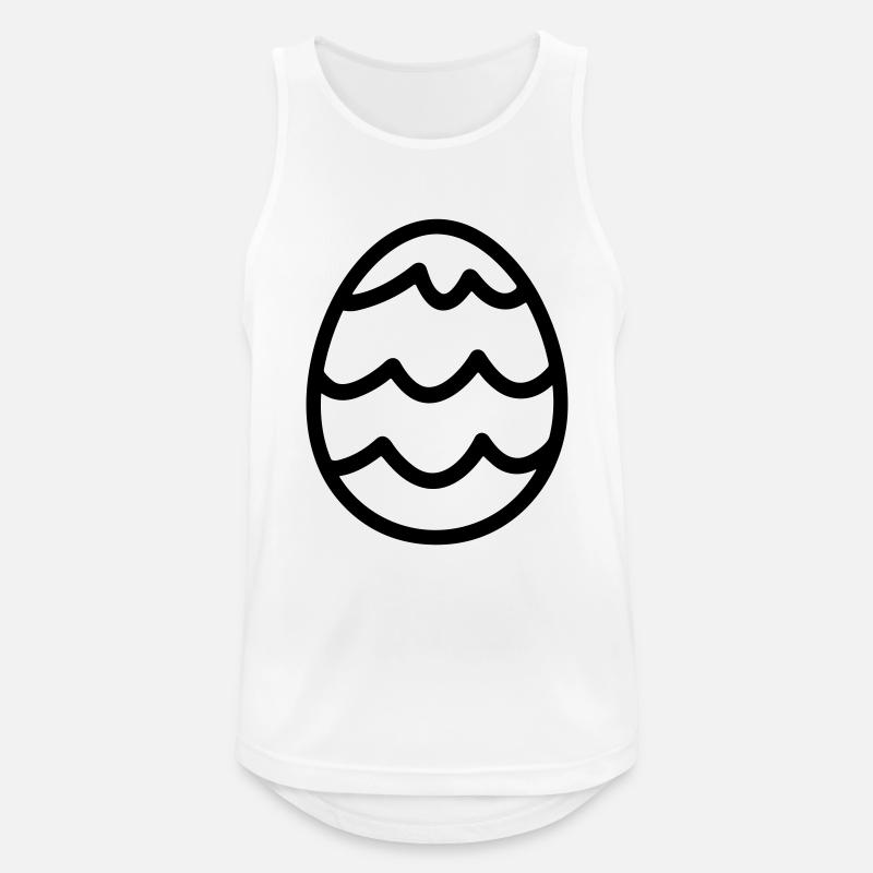Easter Egg - Men's Breathable Tank Top - white