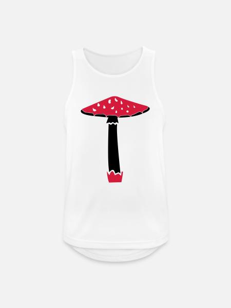 Pilz02 - Men's Breathable Tank Top - white