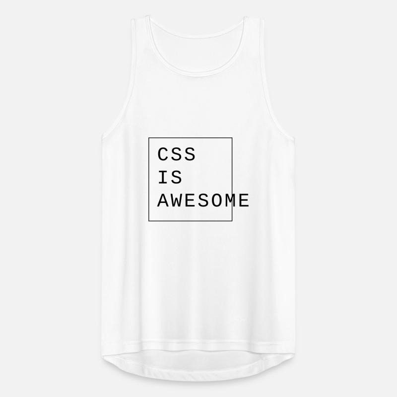 css est génial webdesign Débardeur respirant Homme