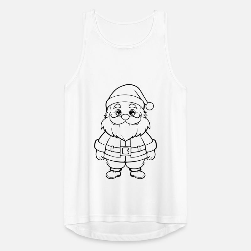 Christmas Man Comic Men's Breathable Tank Top