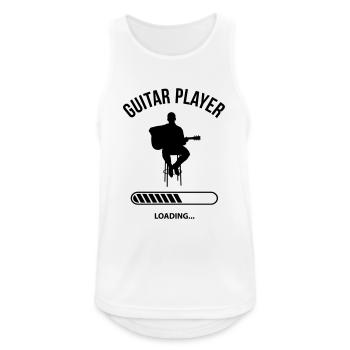 Guitarist Loading - Débardeur respirant Homme - blanc - Devant - Nick (188cm)