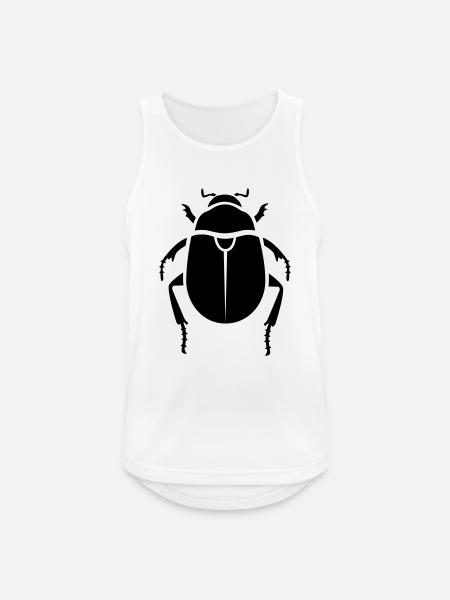 Insekt - Blatthornkäfer - Männer Tank Top atmungsaktiv - Weiß