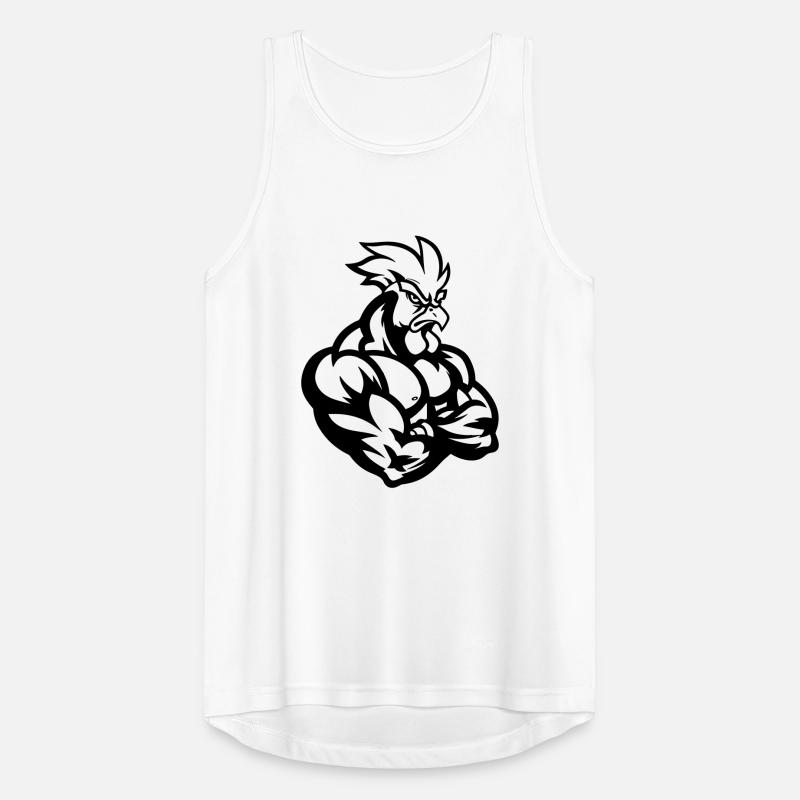 Hahn Comic Männer Tank Top atmungsaktiv