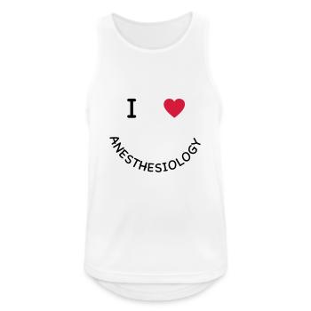 anesthesia - Men's Breathable Tank Top - white - Front - Nick (188cm)