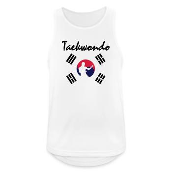 taekwondo_5 - Men's Breathable Tank Top - white - Front - Nick (188cm)
