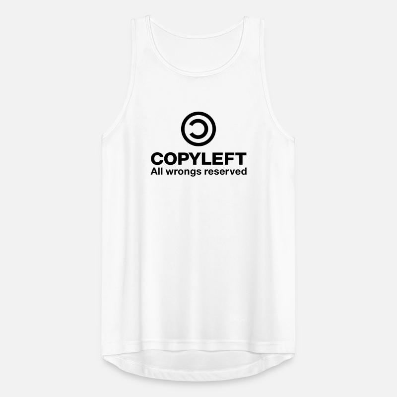 Copyleft Tous les torts réservés Débardeur respirant Homme