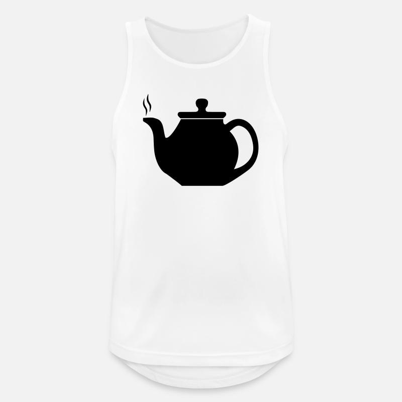 teapot - Men's Breathable Tank Top - white