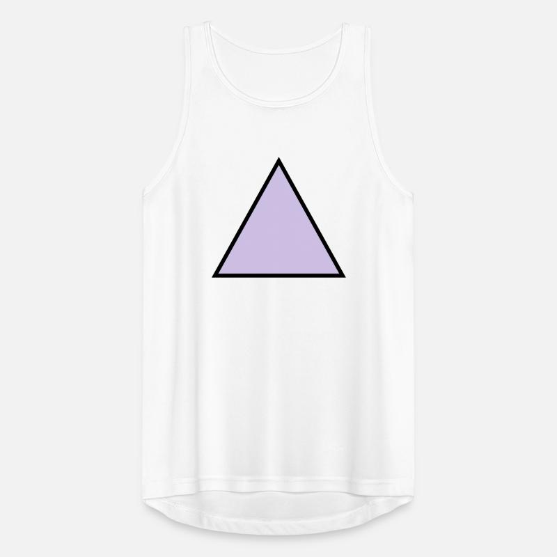 hipster triangle triangle shape Men's Breathable Tank Top
