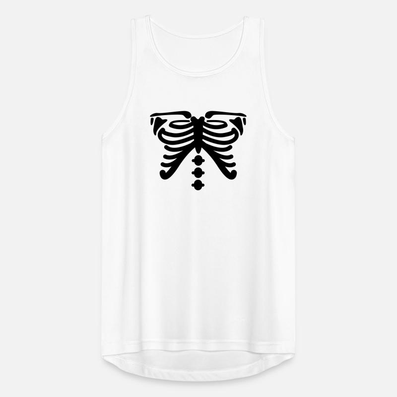 skeleton Men's Breathable Tank Top