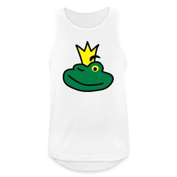 The Prince - Men's Breathable Tank Top - white - Front - Nick (188cm)