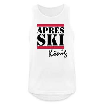 APRES SKI KING - Débardeur respirant Homme - blanc - Devant - Nick (188cm)