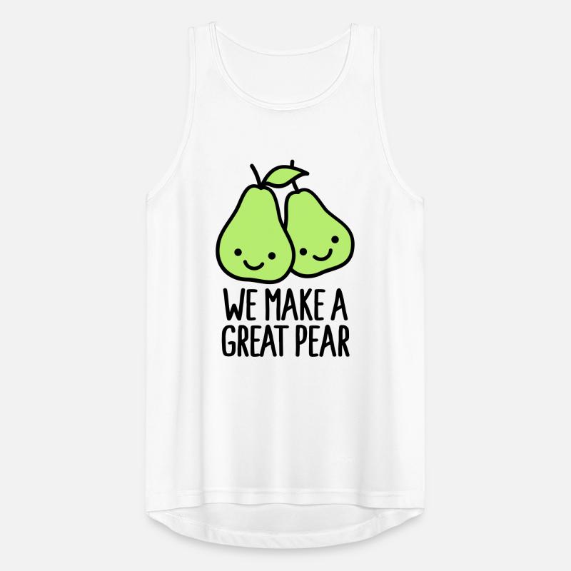 We make a great pear Männer Tank Top atmungsaktiv