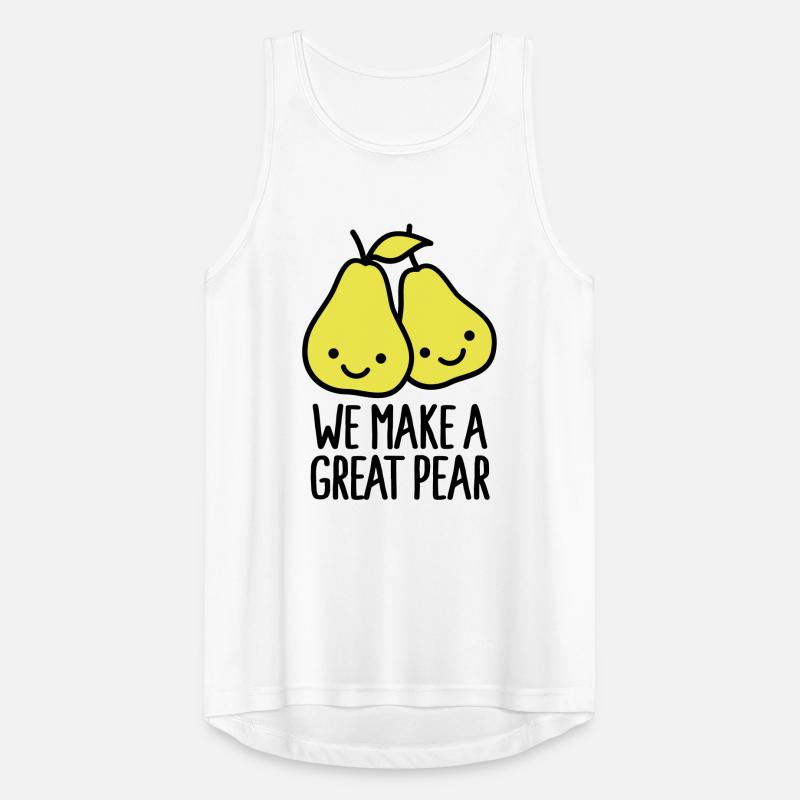 We make a great pear Men's Breathable Tank Top