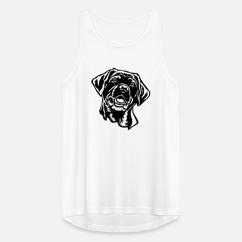 Labrador Head Men's Breathable Tank Top