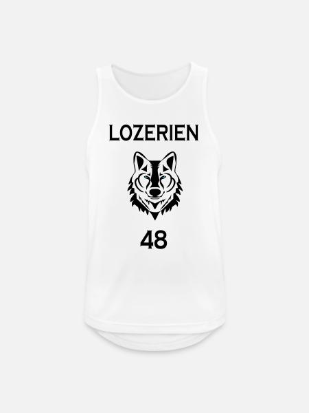 Lozérien - Débardeur respirant Homme - blanc