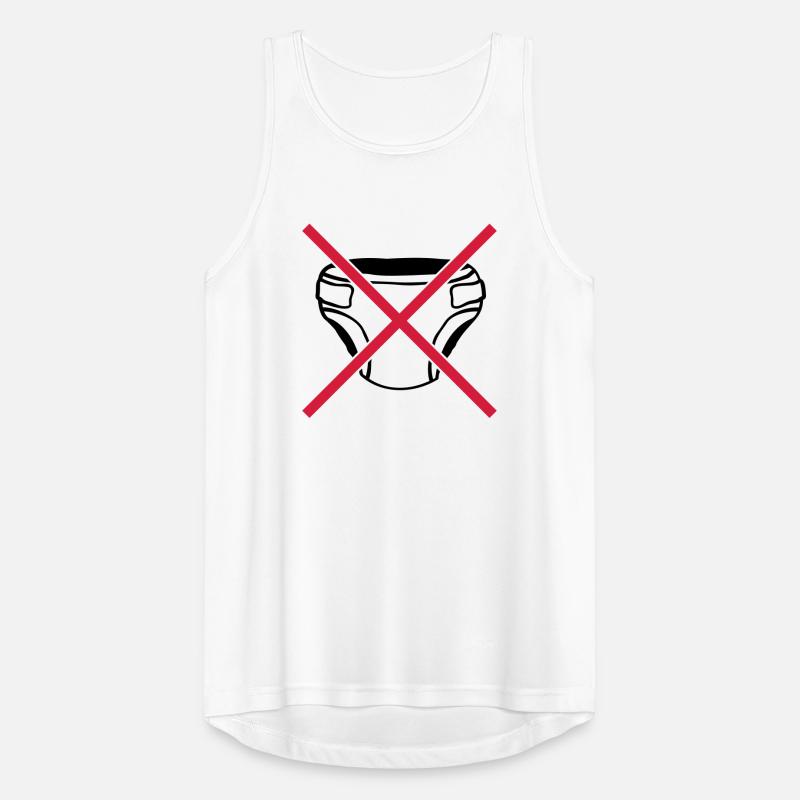 Shield No Diaper Men's Breathable Tank Top