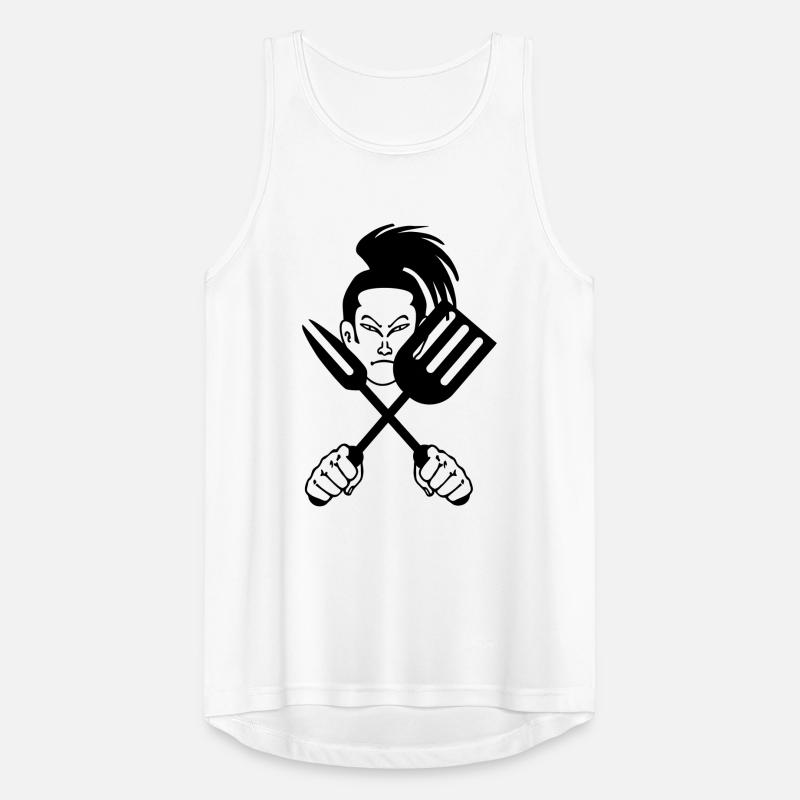 Cuisinier samouraï japonais Débardeur respirant Homme