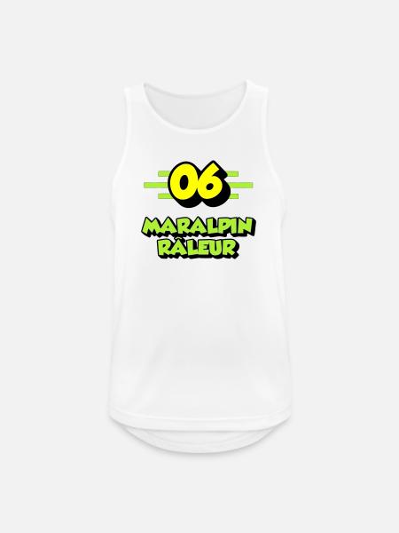 Complaining Maralpin - Men's Breathable Tank Top - white