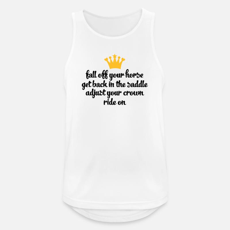 ride - Men's Breathable Tank Top - white
