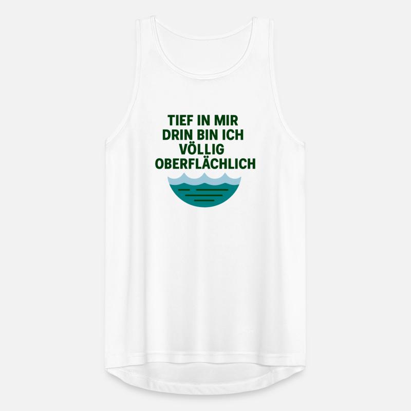 Tief oberflächlich Männer Tank Top atmungsaktiv