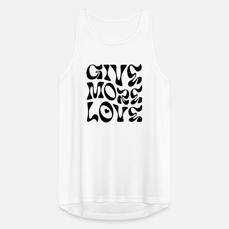 Give more love Men's Breathable Tank Top
