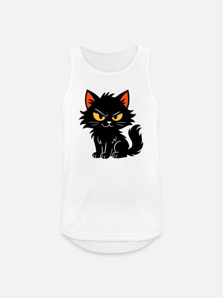 Chaton doux - Débardeur respirant Homme - blanc