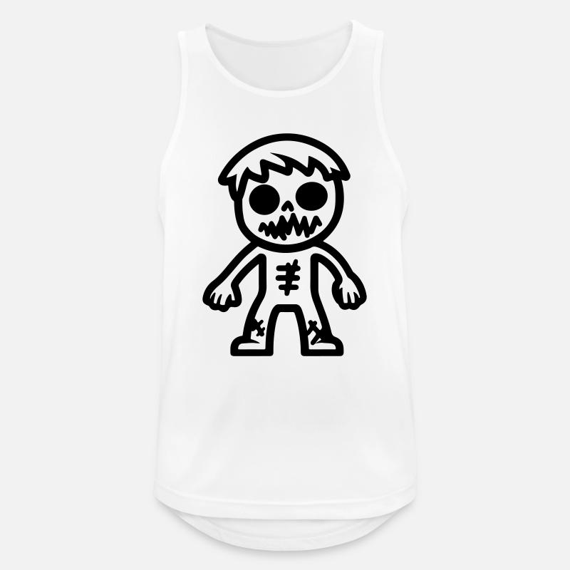 zombie_comic - Men's Breathable Tank Top - white