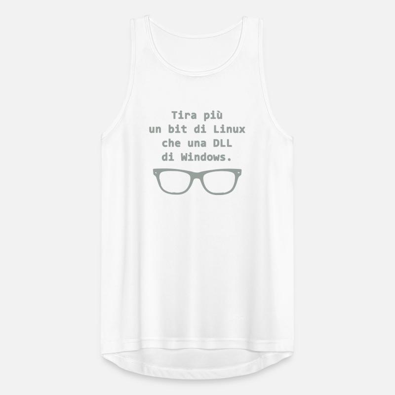 Linux (Englisch) Männer Tank Top atmungsaktiv