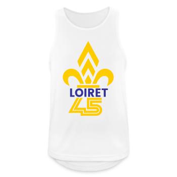 Fleur de Lys Loiret 45 - Men's Breathable Tank Top - white - Front - Nick (188cm)