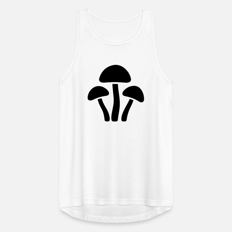 Icône Champignons Débardeur respirant Homme