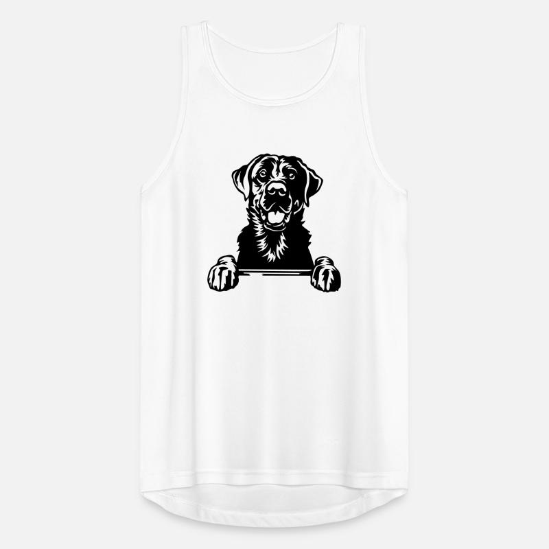 Labrador Head Men's Breathable Tank Top