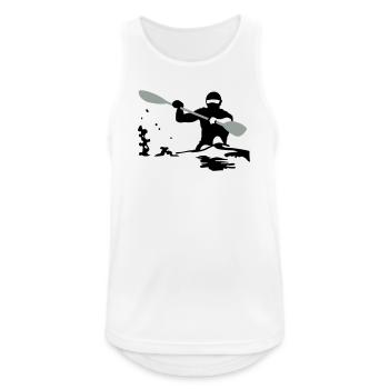Kayak - Débardeur respirant Homme - blanc - Devant - Nick (188cm)