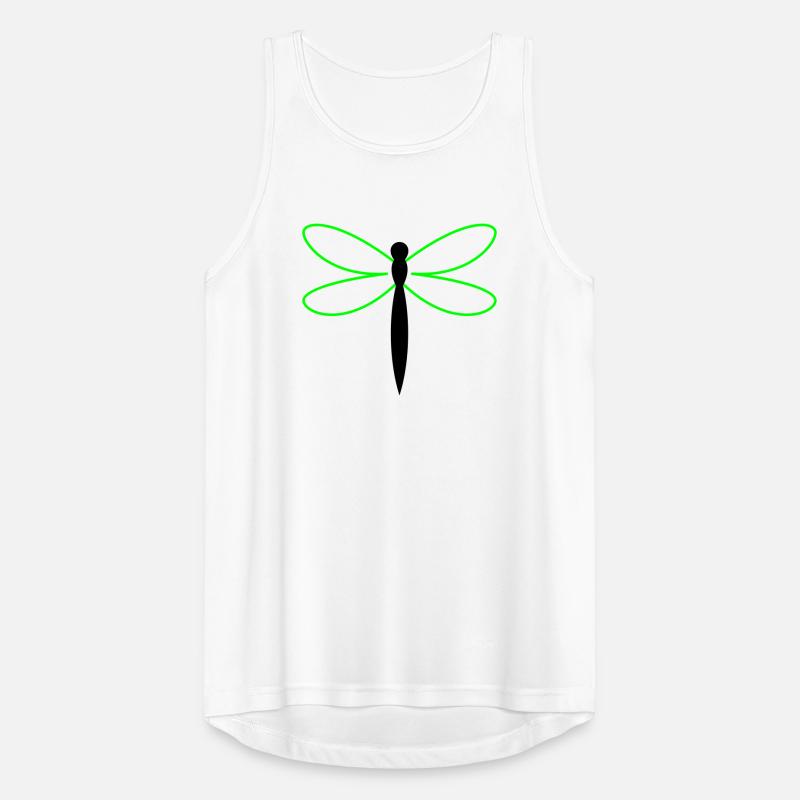 Silhouette de la Libellule Débardeur respirant Homme