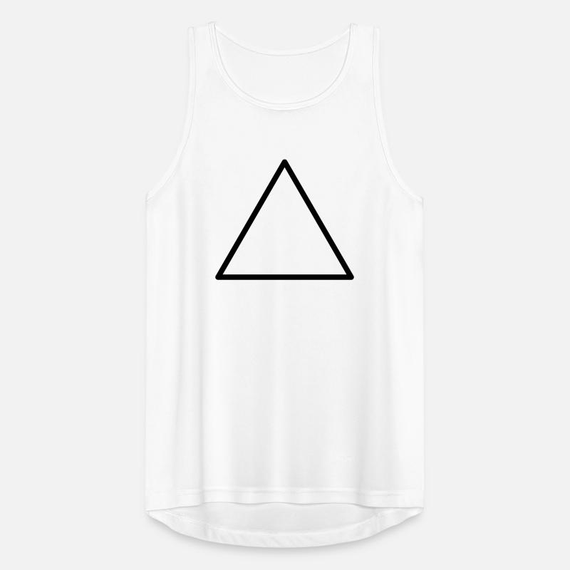 Triangle Men's Breathable Tank Top