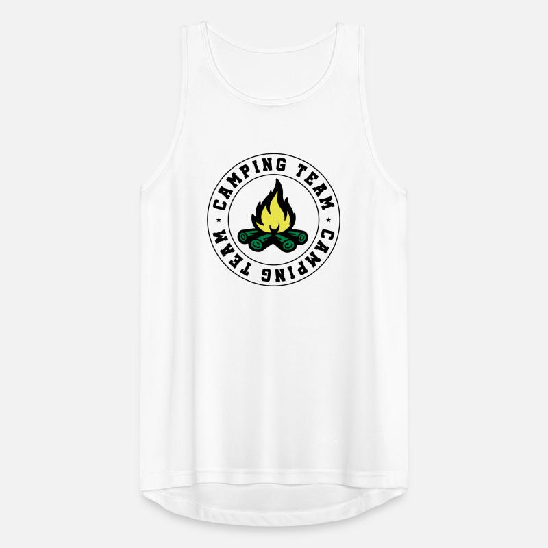 Équipe de camping Feu de camp Débardeur respirant Homme
