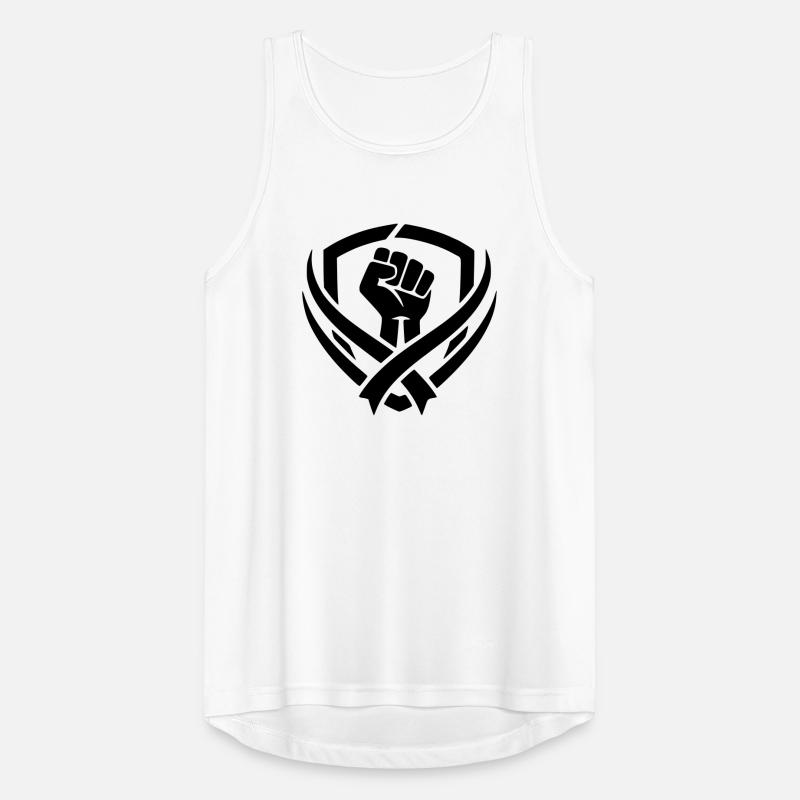 Combat logo Men's Breathable Tank Top