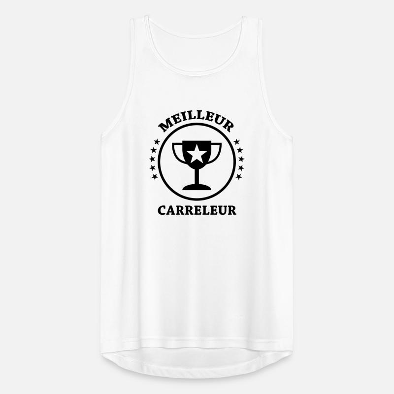 Bester Fliesenleger Männer Tank Top atmungsaktiv