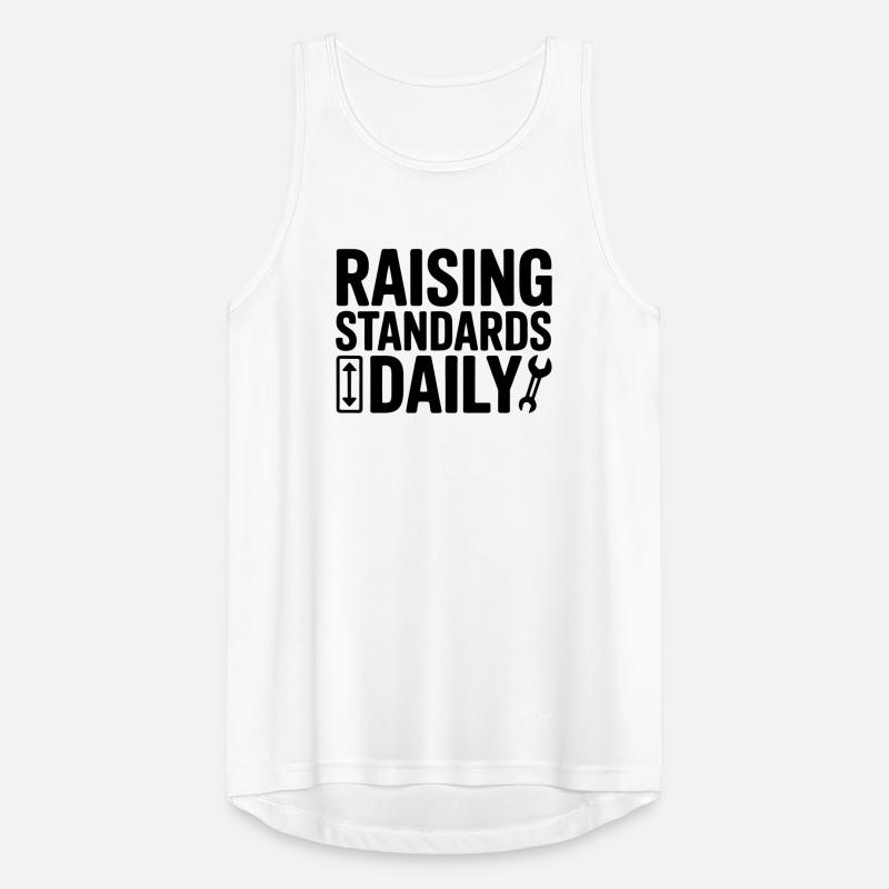 Elevator mechanic, elevator fitter, elevator technician Men's Breathable Tank Top