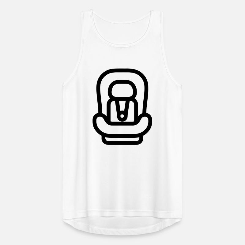 Kindersitz Männer Tank Top atmungsaktiv