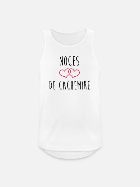Kaschmirhochzeit 47 Jahre Ehe - Männer Tank Top atmungsaktiv - Weiß