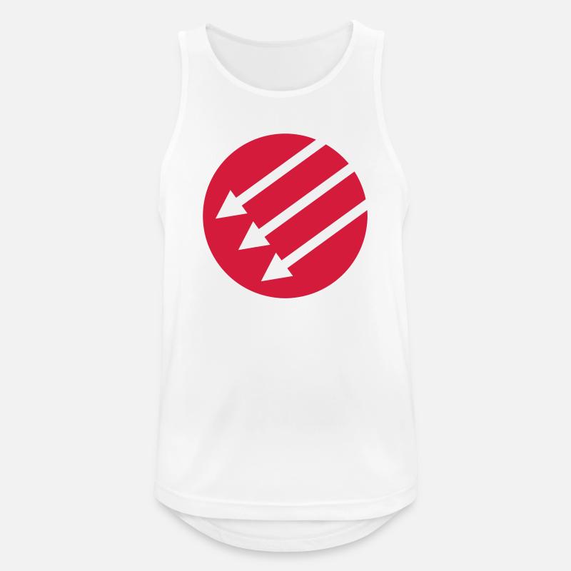 Iron Front / Eiserne Front / Järnfronten - Men's Breathable Tank Top - white